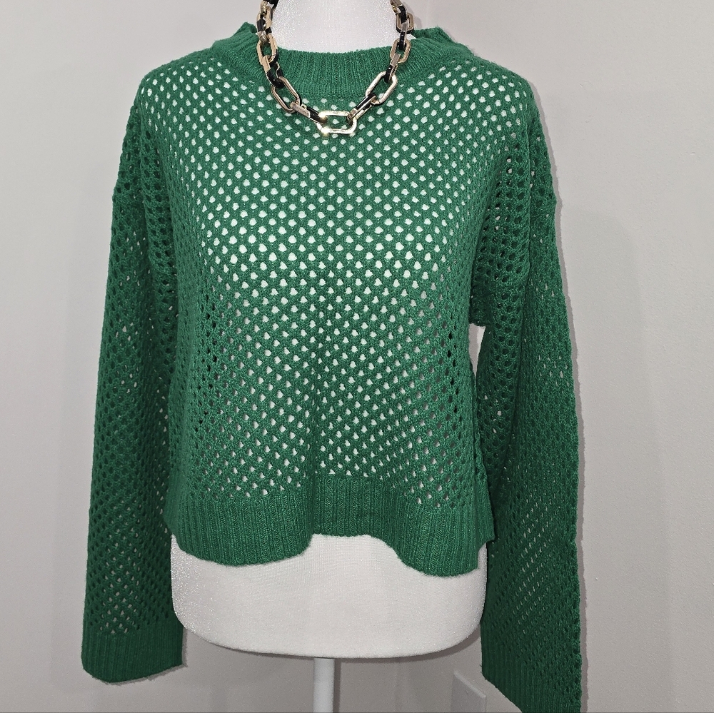 Emerald Green Women's Knit Sweater
